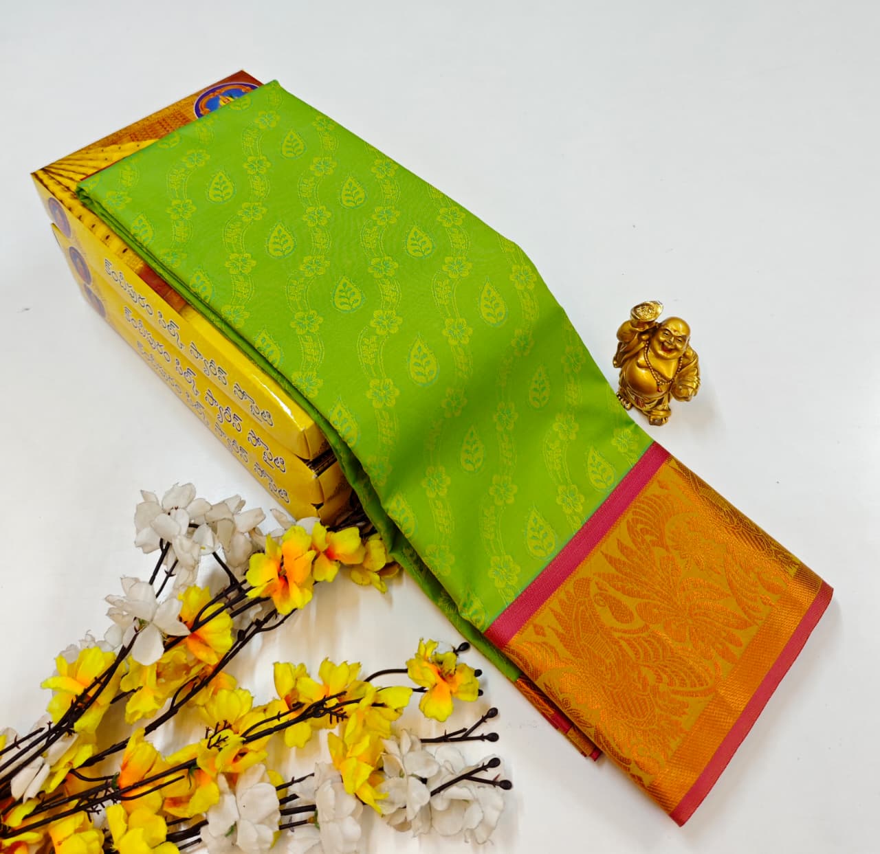 Wine Colour Soft Silk Saree